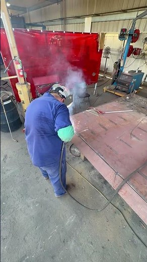 CAT 623F Scraper Fix #caterpillar #scrapers #welding