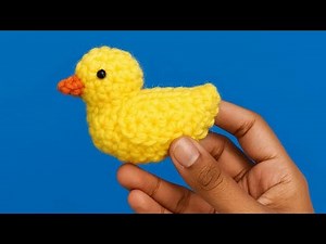 Crochet duck tutorial for beginners