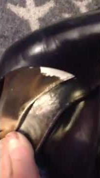Air Hostess shoeplay on plane cabin crew shoe fetish well worn heels