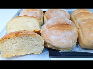 Fluffy Bread made at Home/ ASMR COOKING SOUNDS | Adelina's Kitchen