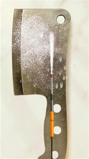 Extremely Rusty Knife Restoration | Satisfying Rust Removal ASMR #shorts