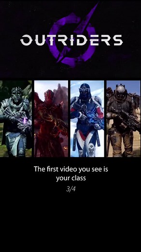 what class are you? #outriders #outridersgame #gaming