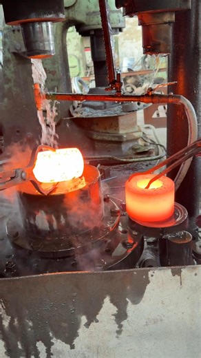 8.6K views · 45 reactions | Inside the forging factory The technology of stamping and forging two billets at a time #forging #machine #blacksmith #fblifestyle #technology | TIM inside the factory | Facebook
