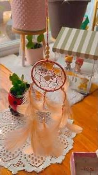 Small Dream Catcher DIY | Thread & Bead Craft Tutorial