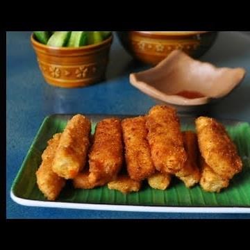 paneer fingers, paneer nuggets, crispy paneer snacks in 5 steps