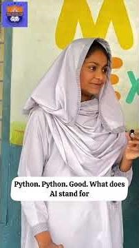 8 class quiz competition on the topic of computer and AI