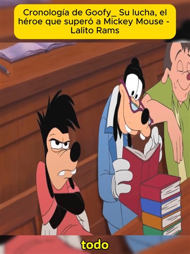 Cronología de Goofy: El Héroe de Disney