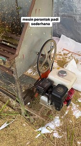 326K views · 1.1K reactions | mesin perontok padi #riceharvester #padi #petani #panen | Tani maju | Facebook