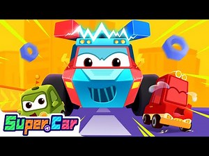 The Super Magnet Car | Car Cartoon | Kids Cartoons & Kids Songs | Super Car- Cars World