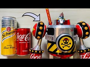 Homemade General Franky Using Soda Cans | Save those cans♻️