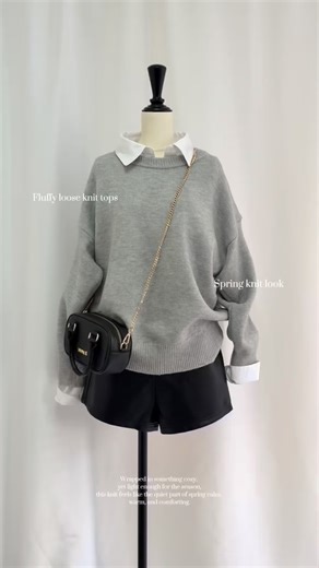 𝐃𝐈𝐀𝐍𝐓𝐄́ on Instagram: "2026.01.09(fri)21:00- 【Fluffy loose knit tops】 ・Price:¥7,300(taxin） ・Color: WHT,GRY,BLK ・Size: Free #DIANTE#DIANTE_STYLE"