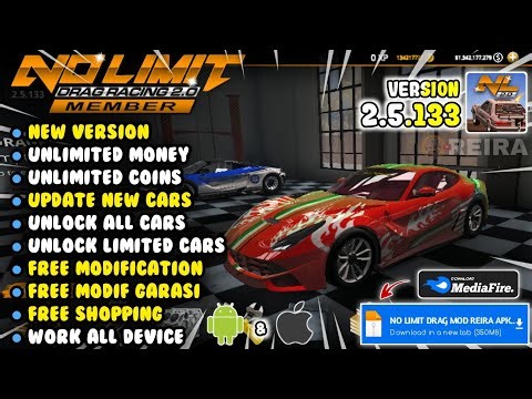 NO LIMIT DRAG RACING 2 MOD APK V2.5.133 Latest Version 2025 || Unlimited Money & Coins