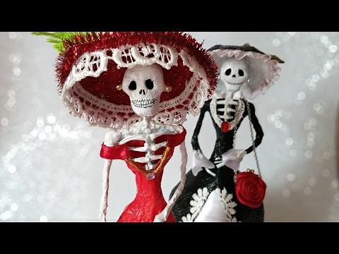 DIY: Catrina Dolls ''Dapper Skeleton''