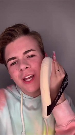 Giant Powder Puff Makeup Tutorial