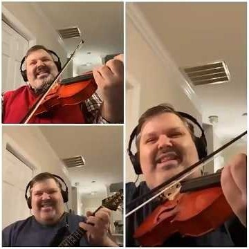 Silent Night/Away in a Manger #fiddle #mandolin