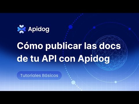 Documentación de APIs con Apidog | Compartir Rápidamente y Publicar Sitios de Documentación