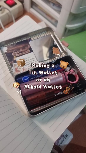Fun Altoids Tin Wallet DIY Tutorial - Easy & Useful