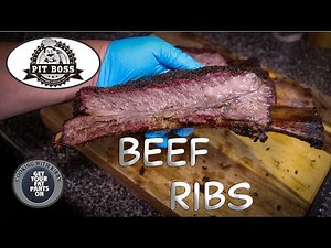 BBQ Beef Ribs - Beef Short Ribs - Pit Boss Austin XL