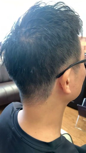 大人爽やか黒髪短髪モテヘアー×ベリーショート・ツーブロックショート・フェードカット・刈上げショート【一宮市美容院Free】