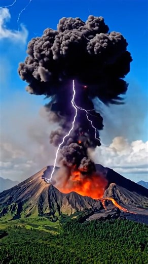 “Volcano Awakens 🌋 Cinematic Eruption in 4K HDR” #cinematicrealism #cinematicanimation #cinematicsho