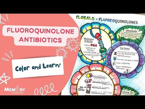 Fluoroquinolones Made Easy (Mnemonics, Mechanism of Action, Side Effects, Counseling)