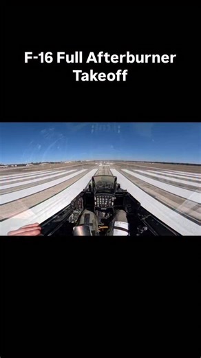 EMMANUEL • AVIATOR • | An F-16 on full afterburner isn’t just “taking off” it’s launching. The moment the throttle hits the full throttle, the Pratt & Whitney... | Instagram