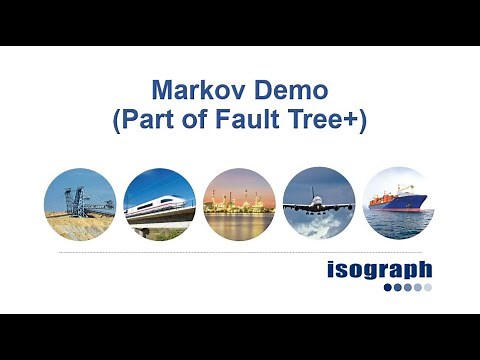 Markov Demo - (Markov is included in our Fault Tree+ module)