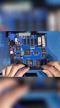 PC Build Complete: Amazing Blue Case Construction! #shorts