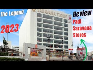 💥🤯Saravana Stores Review | The Legend | Padi #saravanastore #thelegend #padisaravanastores