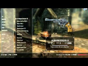 skyrim gun mod