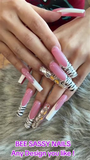 Creative Acrylic Nails Designs by Bee Sassy Nails