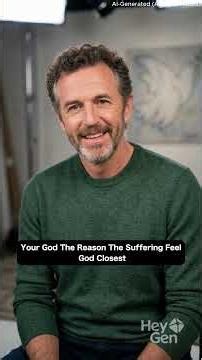 Why does God feel closest to the people going through the hardest things? It's not a coincidence.