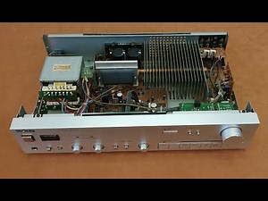 What's inside? Amplifier, Technics, SU-V4X