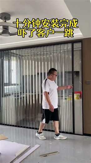 #折叠门 #推拉门封阳台 #隐形门 #隔断门