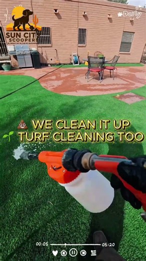 POV 61: Dog Poop Cleanup + Turf Cleaning | Sun City Scoopers El Paso