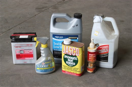 Hazardous waste collection event in Chemung County