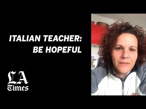 Italian teacher describes life on lockdown during coronavirus outbreak
