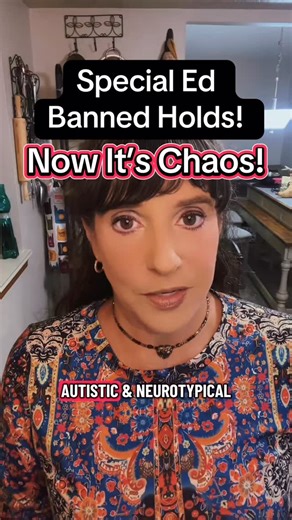 Miss Brandi on Instagram: "Restraints used to be overused in special ed. Now they’re banned & classrooms are falling apart. Teachers can’t even put hands on a child who’s being aggressive! Instead? They evacuate, hand out snacks, & call it trauma-informed. It’s not. It’s trauma-enabled. & these policies aren’t written by teachers. They’re written by lawyers, BCBAs, & school psychologists. This isn’t safety. It’s surrender! #specialed #teacherburnout"