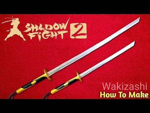 How To Make Shogun's Katana With Cardboard Part-2 | Shogun's Wakizashi | Shadow Fight 2 Boss Weapon