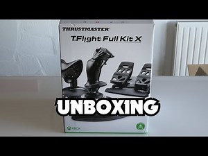 👉 Thrustmaster T.Flight Full Kit X - UNBOXING