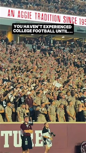 College football Saturday night in Kyle Field is truly the best atmosphere in college football! The 12TH Man swag surfing on their Operation Black out night I am pretty sure you could hear the 108,000 fans all the way across Texas! #collegefootball #texasaggies #swagsurfin | Taylor Arenz