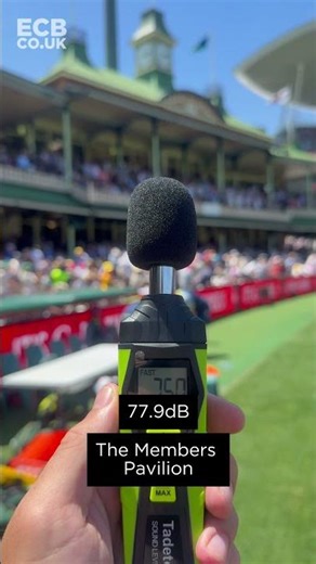 🔊 How LOUD does it get at the SCG? #shorts #TheAshes