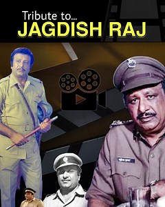 Tribute to Jagdish Raaj: The quintessential policeman of Bollywood~ 🎥🎬 #JagdishRaj #bollywood #police #inspector #legend #Cinema | Timeless Indian Melodies
