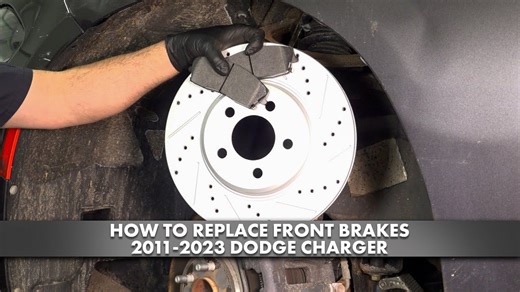 How to Replace Front Brakes 2011-2023 Dodge Charger