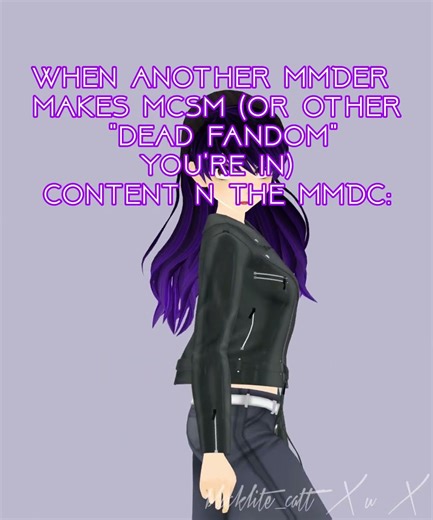 me when another MMDer makes dead fandom (you're in) content in MMDC: #mikumikudance #mmd #mmdc