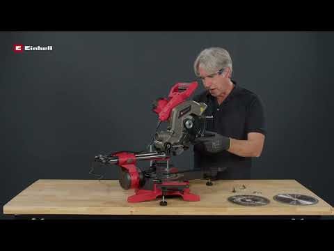 How To Replace The Blade On An Einhell TE-SM 8 Mitre Saw | Step-by-Step Blade Change Guide