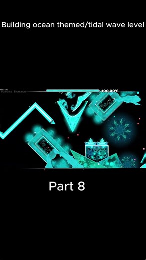 Making Tidal wave level #Geometrydash