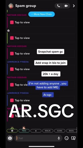 Add me to be added !! Snap score group. #snapscore #snapchat #snapchatspam #fyp #streaks
