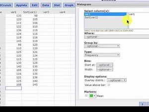 Frequency Distribution ~ Class Width