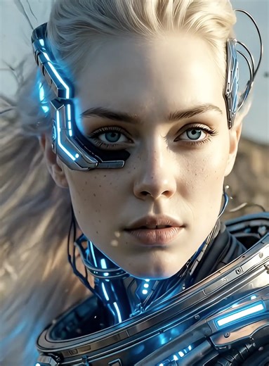 Exploring a Distant Ice Planet: A Sci-Fi Vision